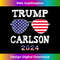 Trump Carlson 2024 President Election Pro America US Flag 0325.jpg