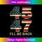 I'll Be Back 45 47 Trump 2024 Election Retro American Flag Tank Top 0546.jpg