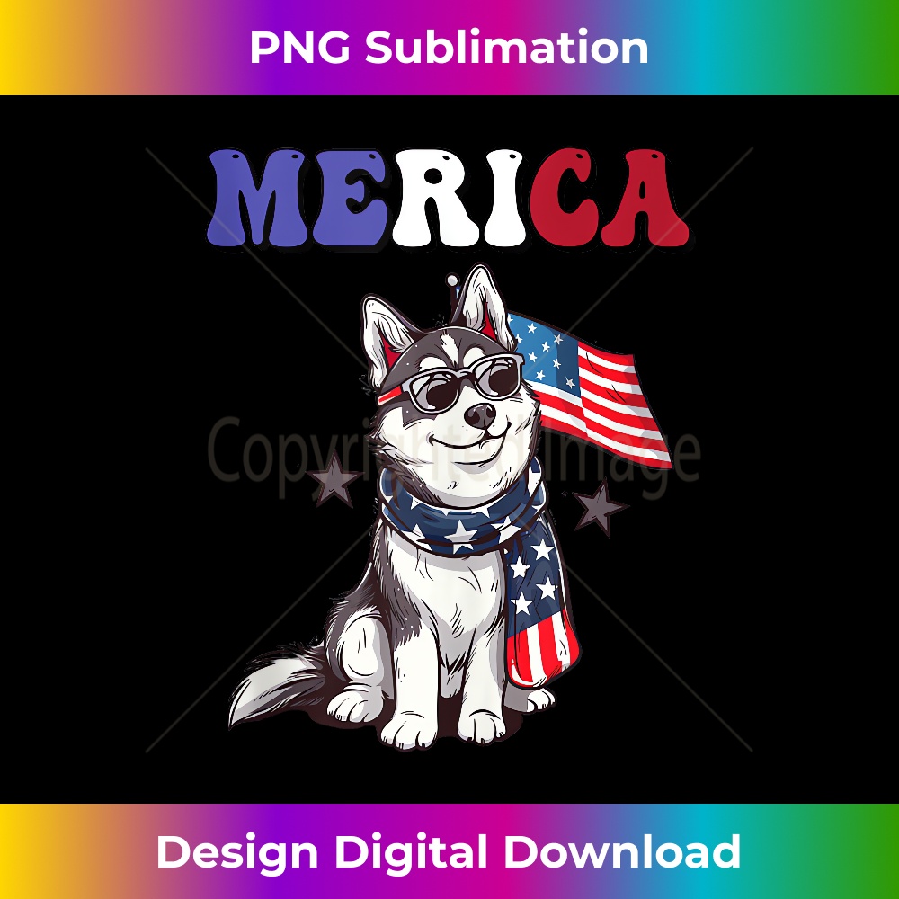 Merica Siberian Husky Dog 4th Of July Tank Top 1675.jpg