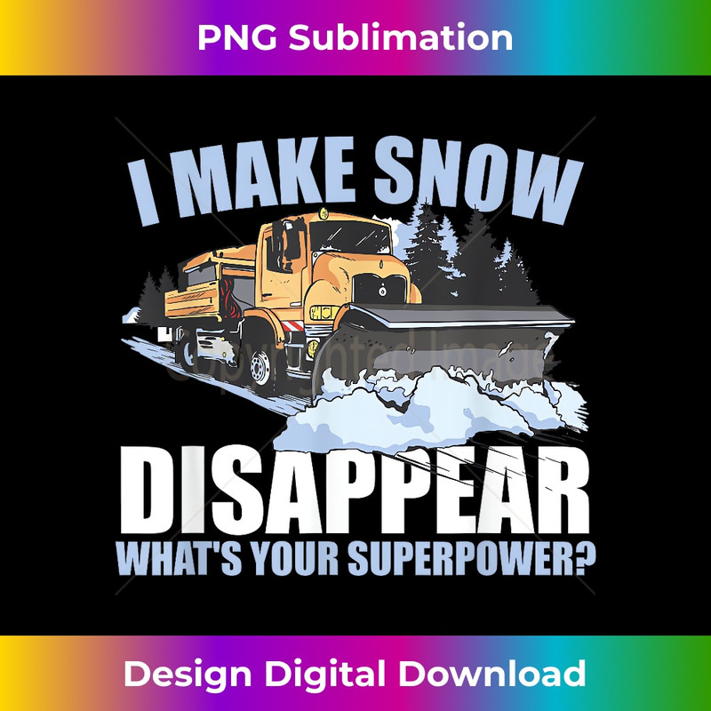 Snowplow Make Snow Disappear Snow Plow Truck Driver 1718.jpg