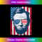 Abe Lincoln Beard Sunglasses & American Flag 4th Of July Tank Top 0082.jpg