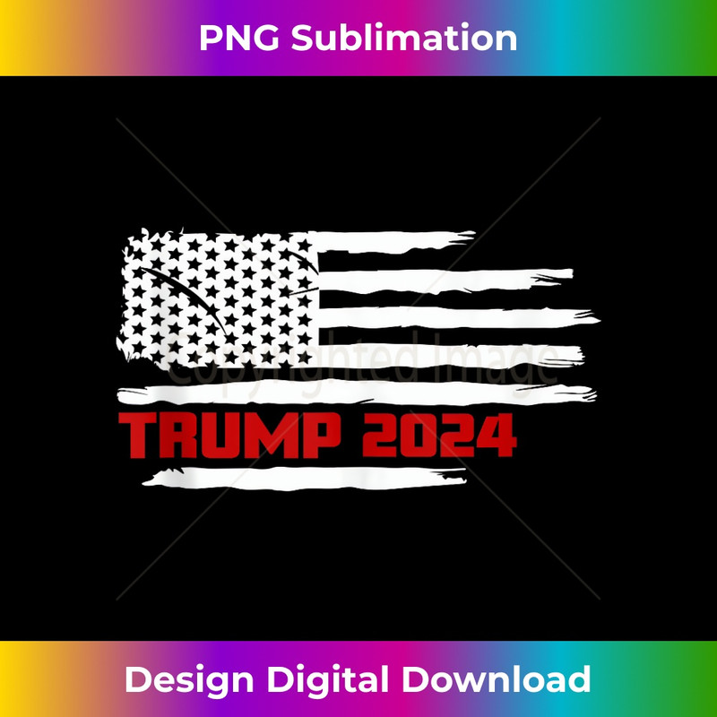 Trump 2024 Vintage Distressed American Flag Trump Supporter Tank Top 1265.jpg