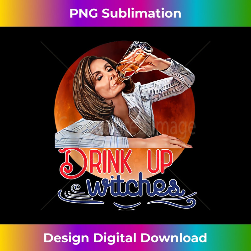 Drink Up Witches Pelosi Halloween Costume Scary Nancy Pelosi Tank Top 0087.jpg