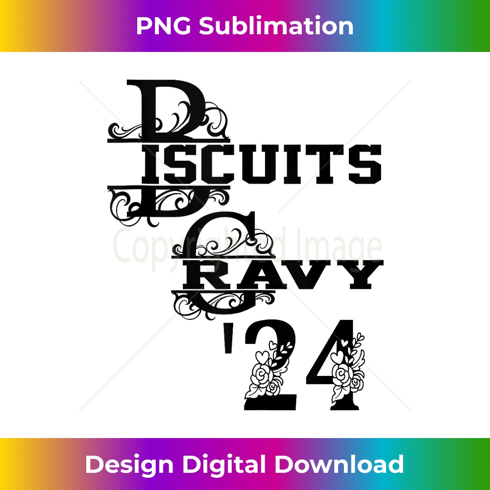 Novelty 2024 Election Campaign  '24 Biscuits and Gravy Tank Top 0305.jpg