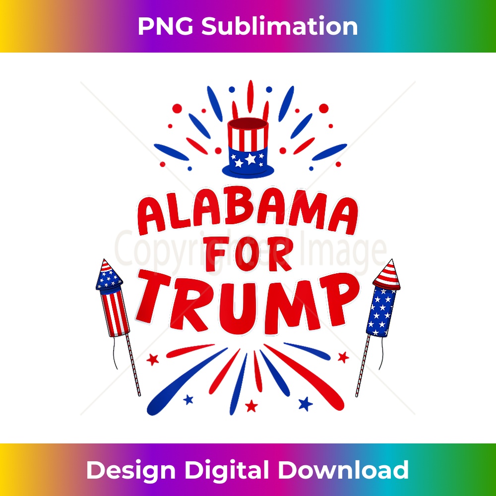 Best 4th of July USA Flag Firework Alabama Trump Tank Top 0045.jpg
