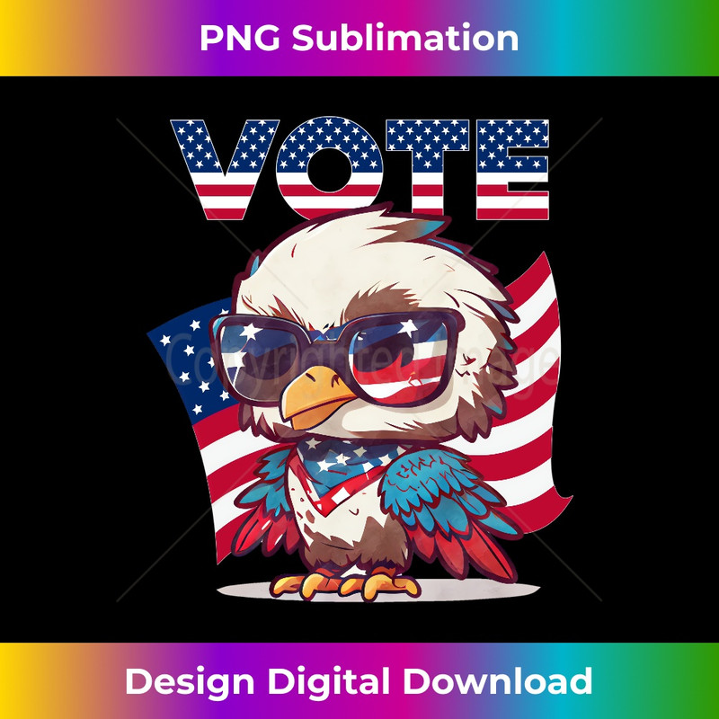 Vote Next President Of The US Proud American Eagle US Flag Long Sleeve 0479.jpg