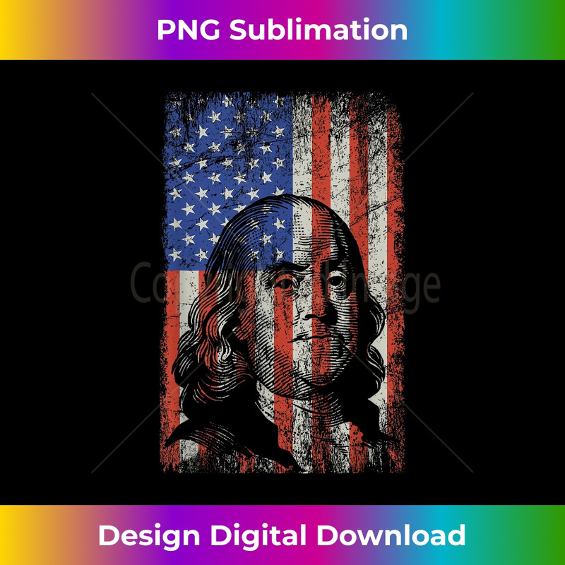 Ben Drankin Benjamin Franklin American President 4th of July 0302.jpg