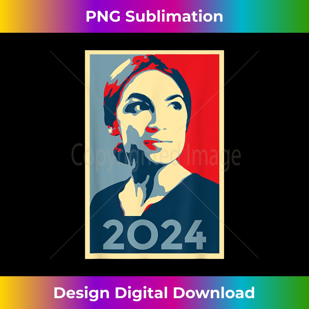 AOC 2024 President Retro T Shirt 0243.jpg