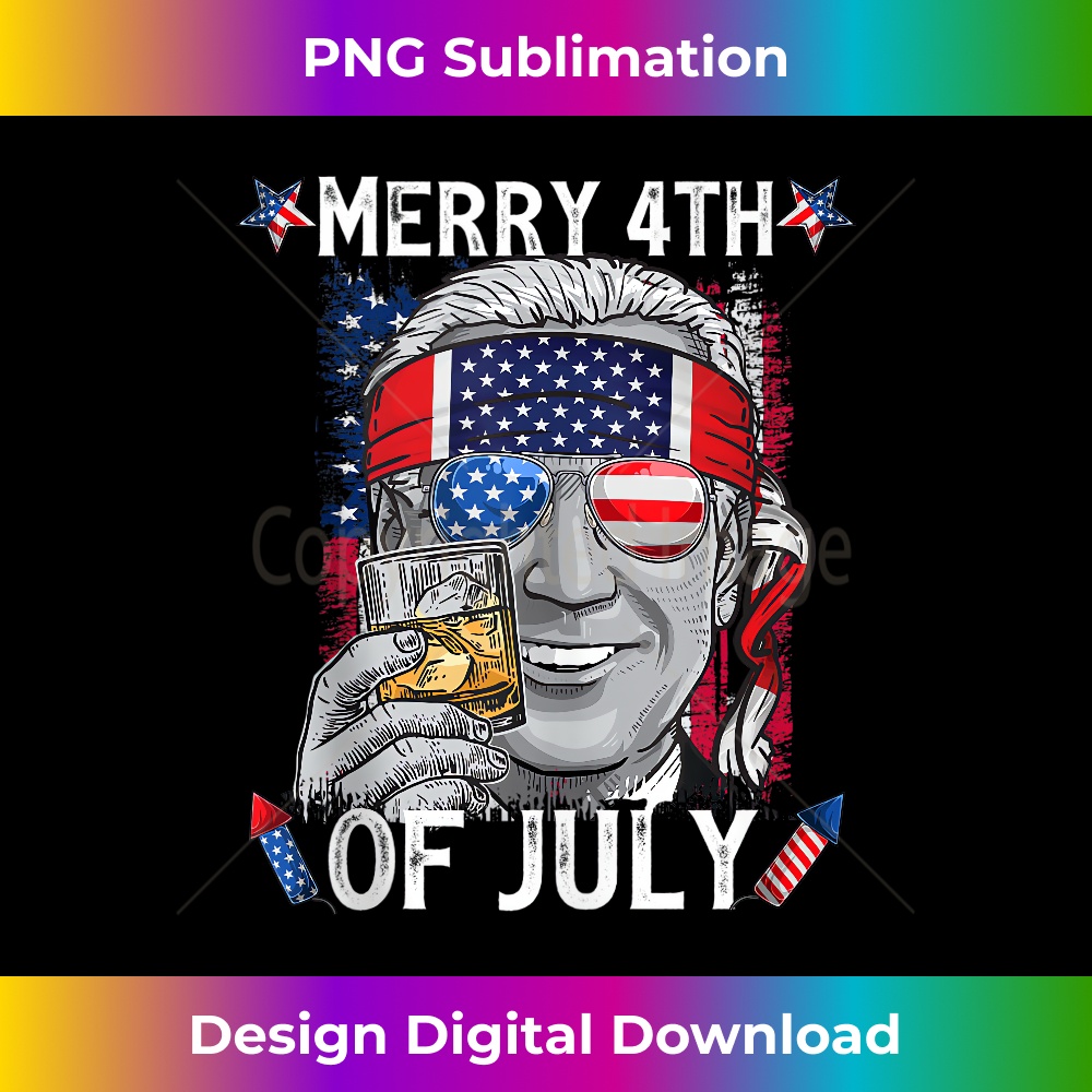 Funny Patriotic Joe Biden Merry 4th of July US American Flag Tank Top 0785.jpg