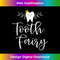Womens Pretty Tooth Fairy Cartoon Drawing V-Neck 1713.jpg