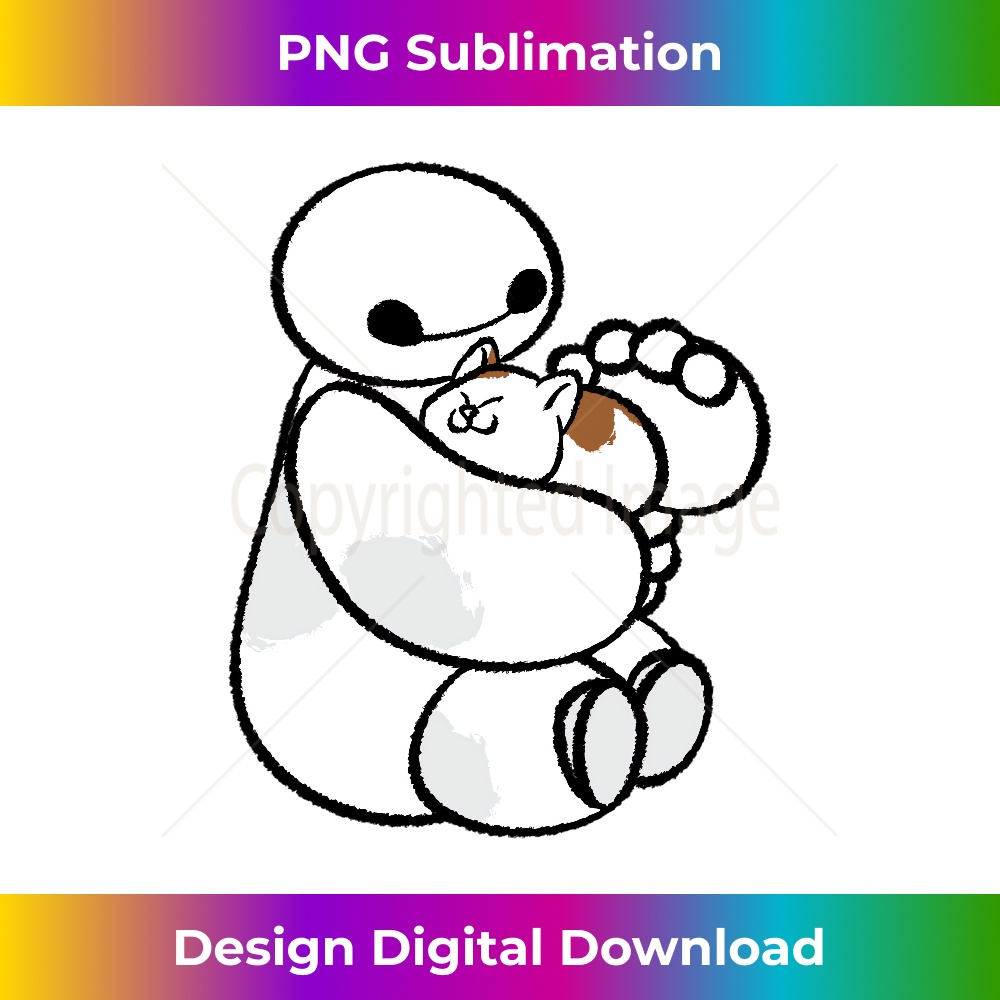 Disney Big Hero 6 Baymax Cat Cute Portrait Long Sleeve 0447.jpg