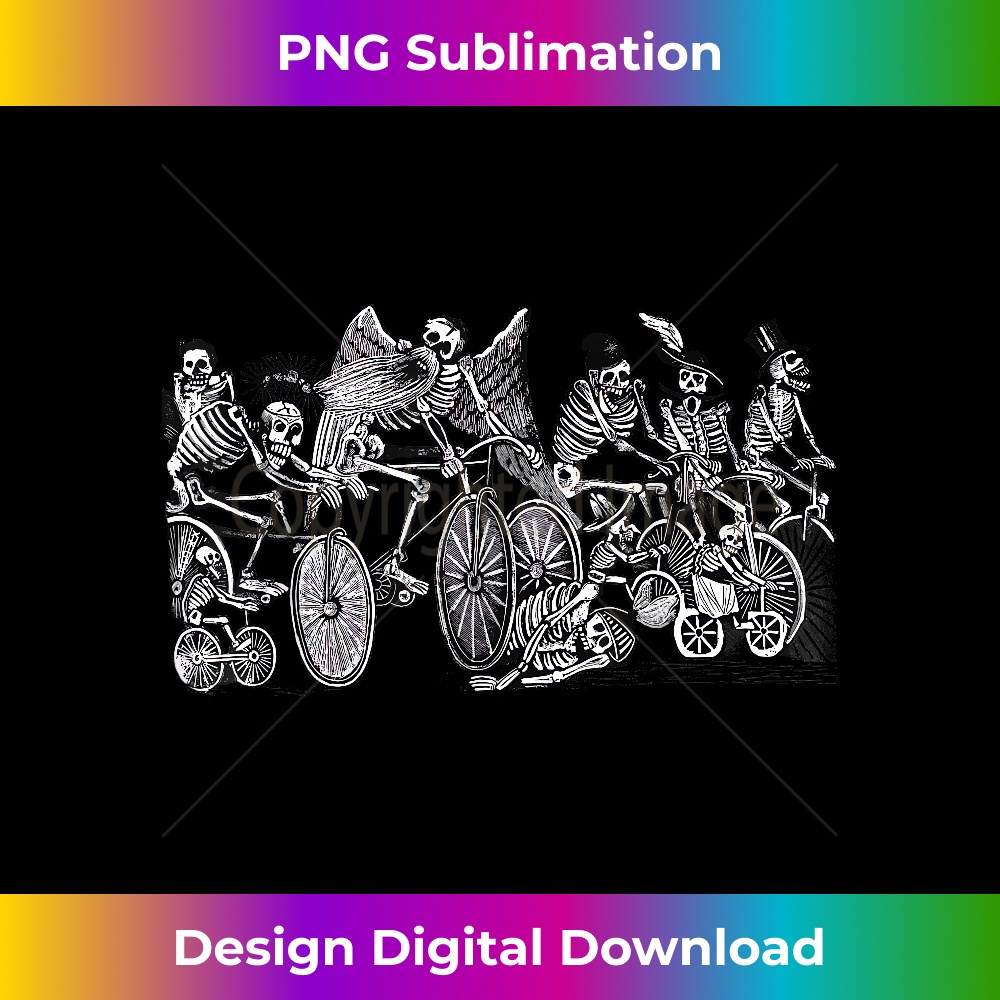Bike Riding Skeletons Tee Cycling T-Shirt for Bikers 0168.jpg