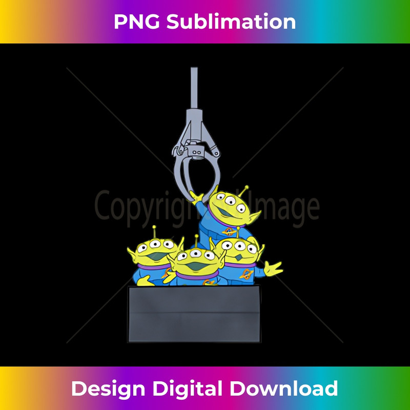 Disney Pixar Toy Story Aliens Claw Machine Pocket Tank Top 0494.jpg