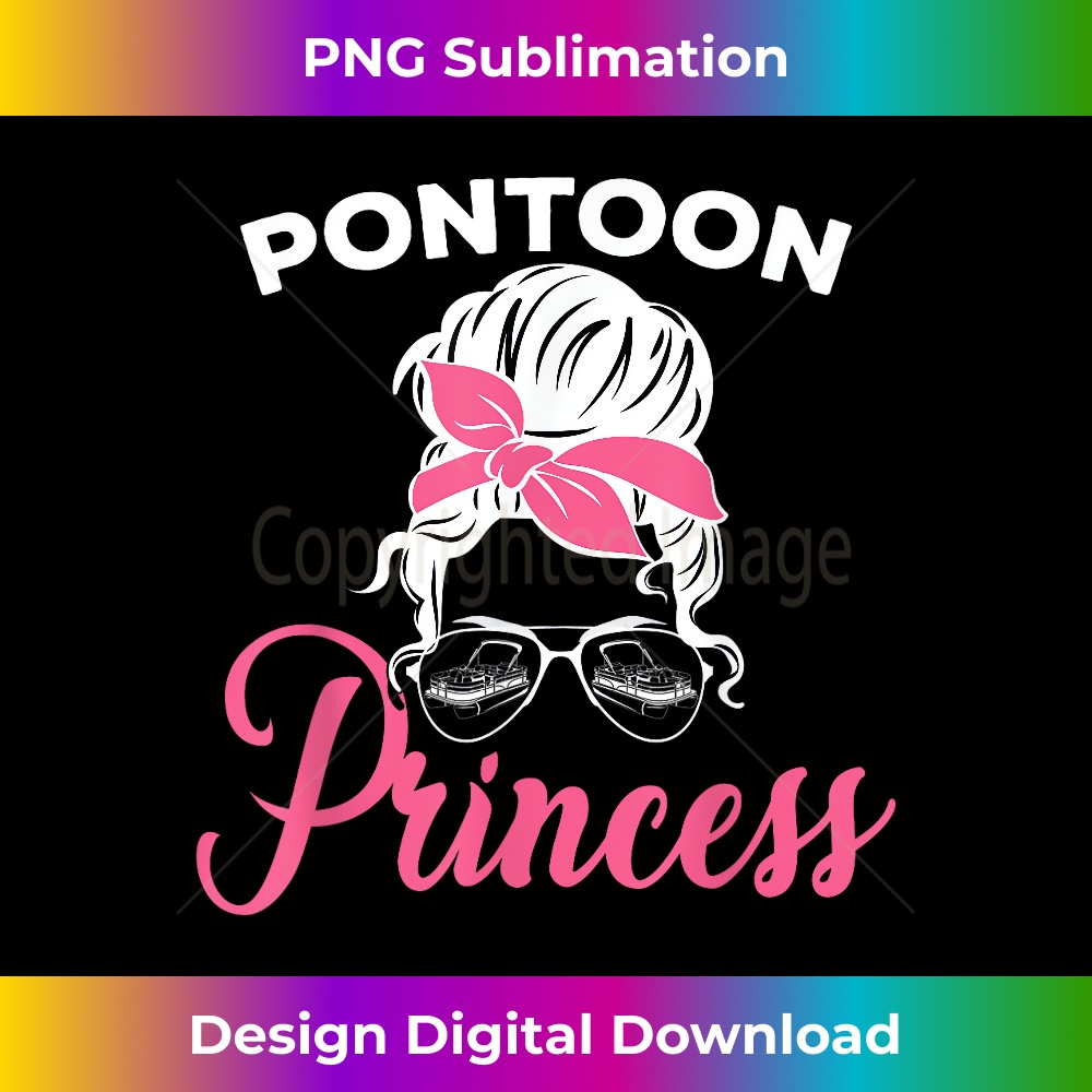 Funny Pontoon Princess Women Boat Captain Lake Pontoon 0715.jpg
