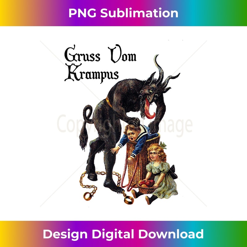 Greetings from Gruss Vom Krampus T Shirt 1079.jpg