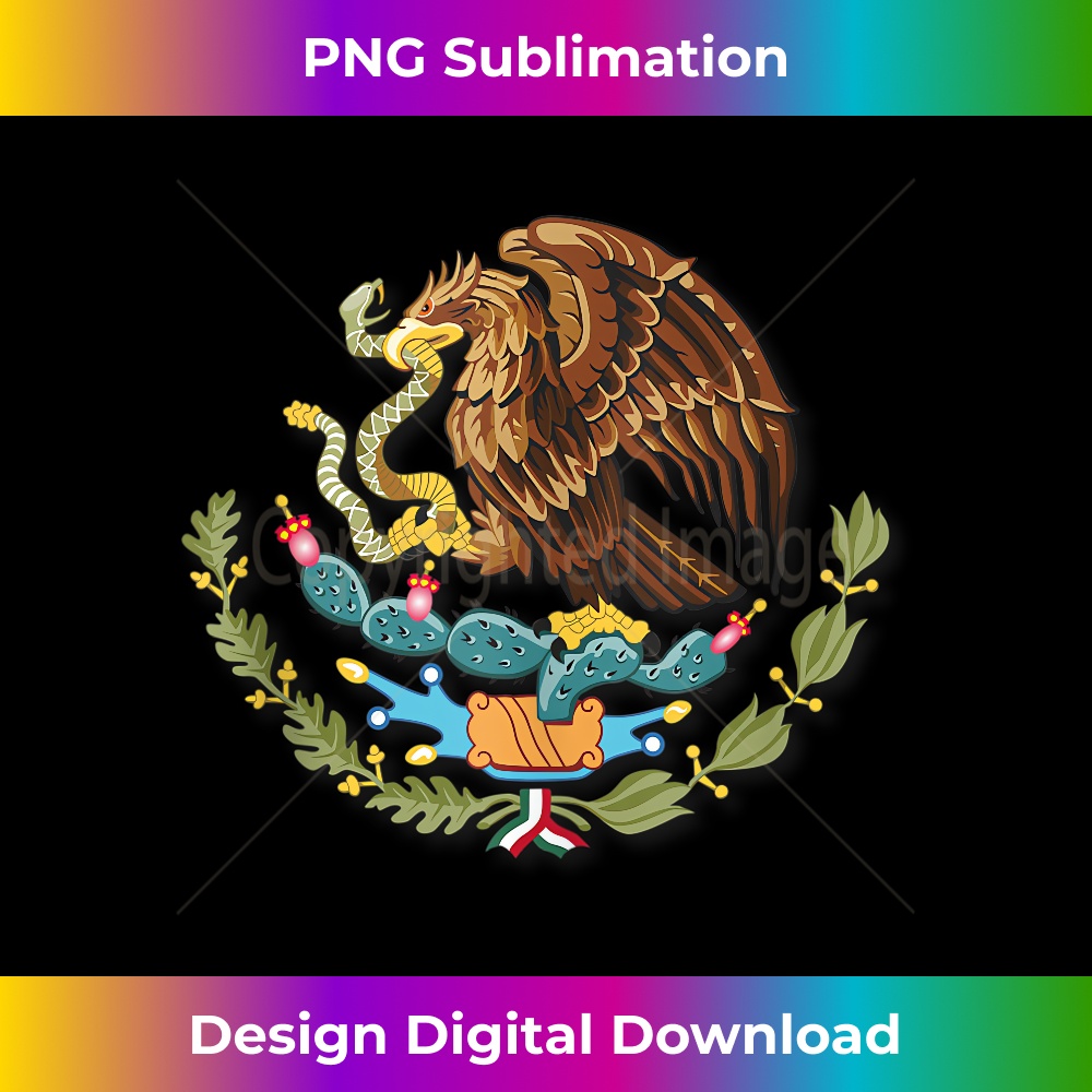 Mexico Independence Eagle Snake Design Cartoon Mexican Tank Top 1600.jpg