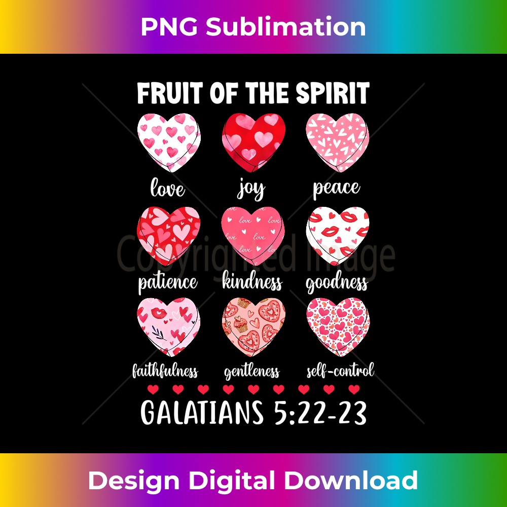 Fruit Of The Spirit Jesus Valentine Bible Verse Retro God Long Sleeve 0831.jpg