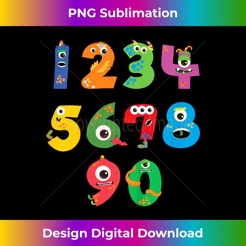 Kids Monster Numbers Learning Cute Numbers 0-9 Back to School 1001.jpg