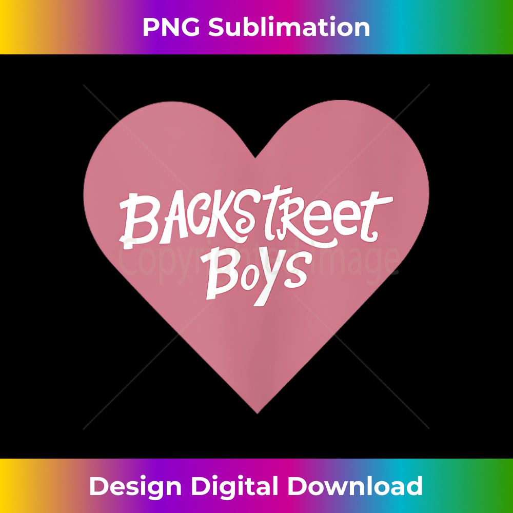 Backstreet Boys u2013 Pink Heart Logo Valentine's Day White Tank Top 0100.jpg