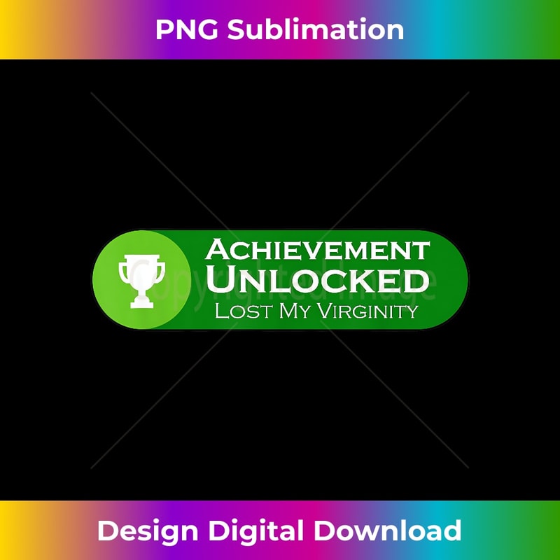 Mens Lost My Virginity - Achievement Unlocked T-Shirt for Geeks 2286.jpg