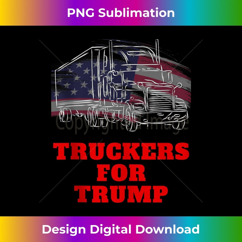 Truckers for Trump Tank Top 1170.jpg
