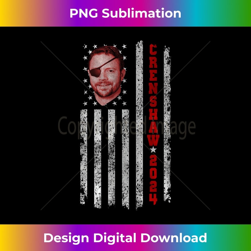 Dan Crenshaw 2024 Republican President USA Flag American Long Sleeve 0509.jpg