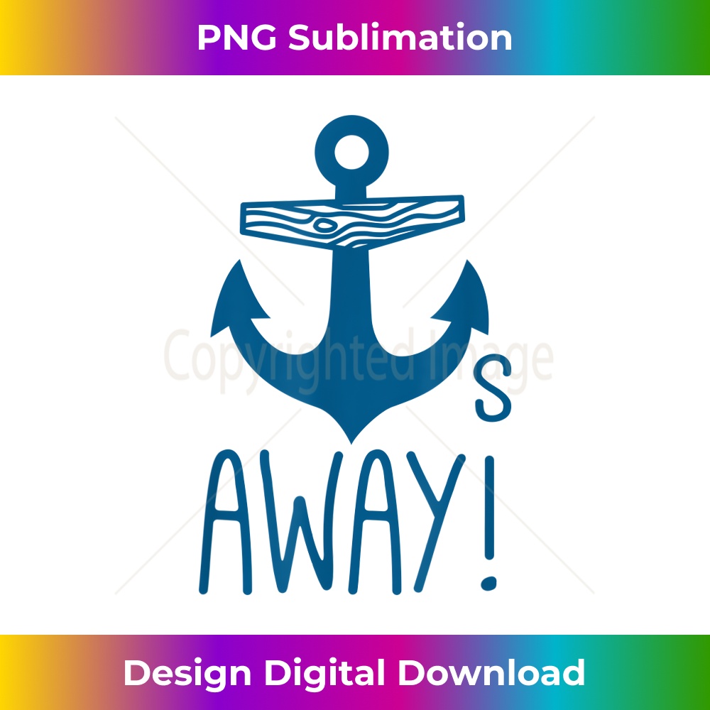 Cool Anchors Away Vintage Blue Graphic 0273.jpg