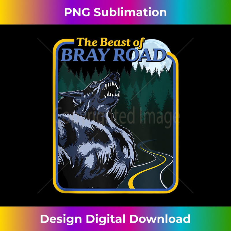 The Beast of Bray Road - Retro Wisconsin Dogman Cryptid Tank Top 2284.jpg