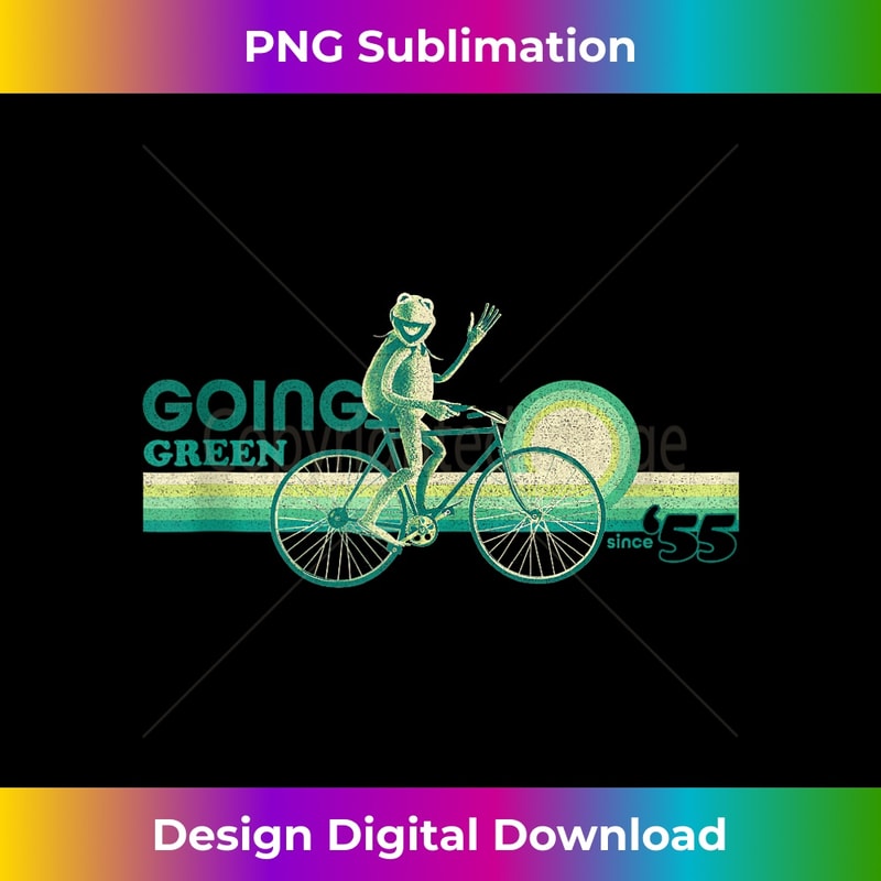 Disney The Muppets Kermit Going Green Since '55 Tank Top 0434.jpg