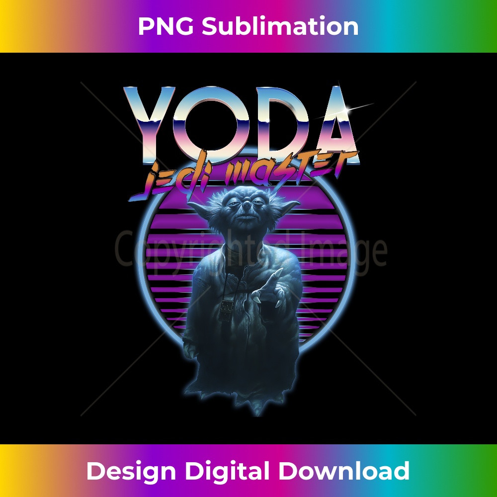 Star Wars Yoda Jedi Master Ultimate Retro 80's Long Sleeve Long Sleeve 2189.jpg