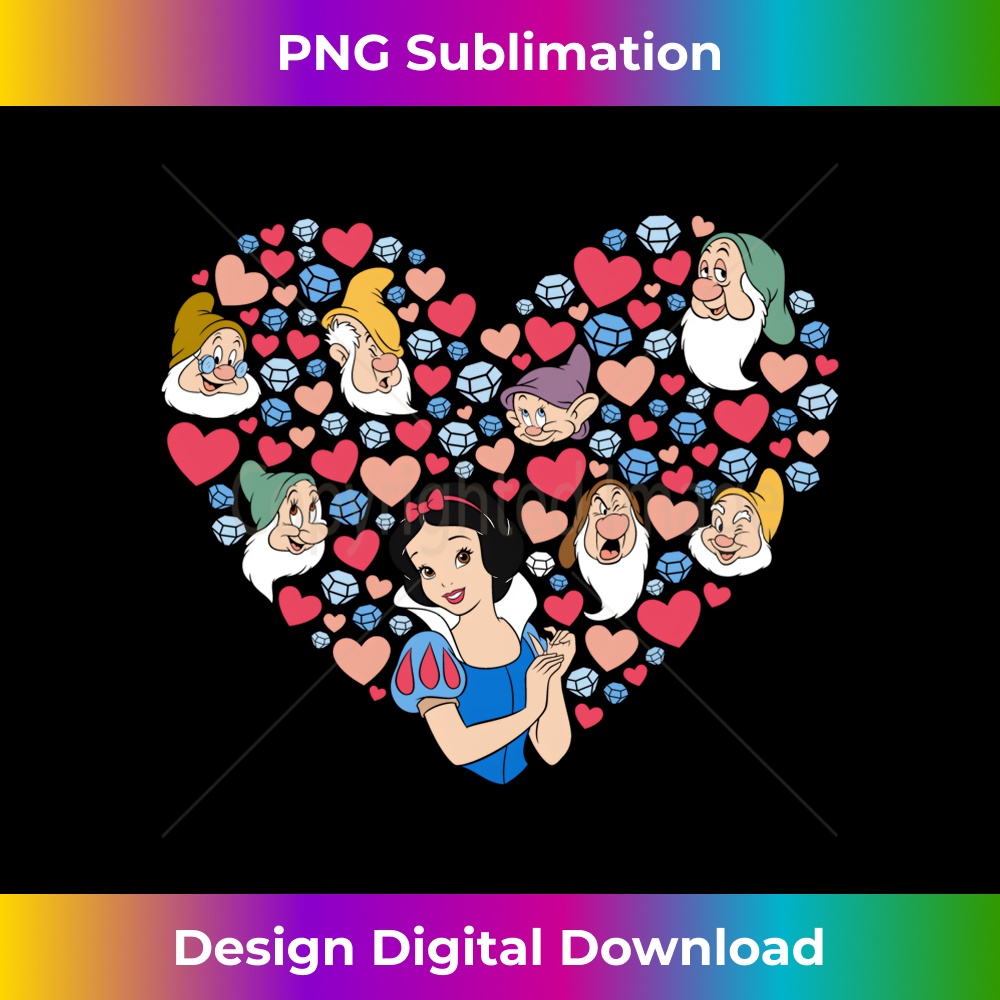 Disney Snow White and the Seven Dwarfs Heart Valentine's Day Long Sleeve 0748.jpg