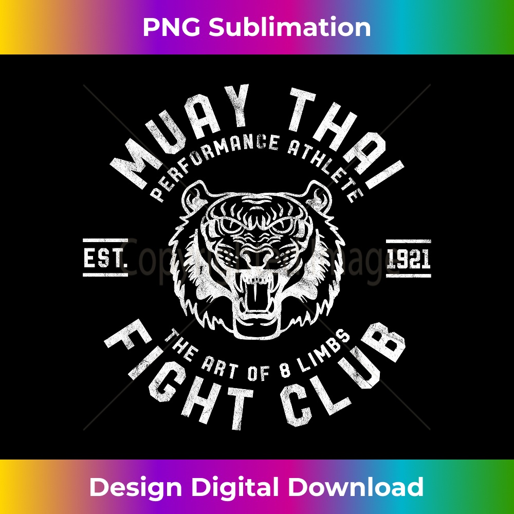 Muay Thai Fight Club Tiger Kick Boxing Long Sleeve 1373.jpg