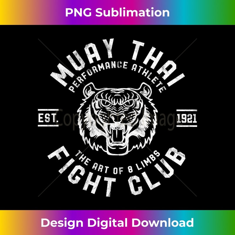 Muay Thai Fight Club Tiger Kick Boxing Long Sleeve 1373.jpg