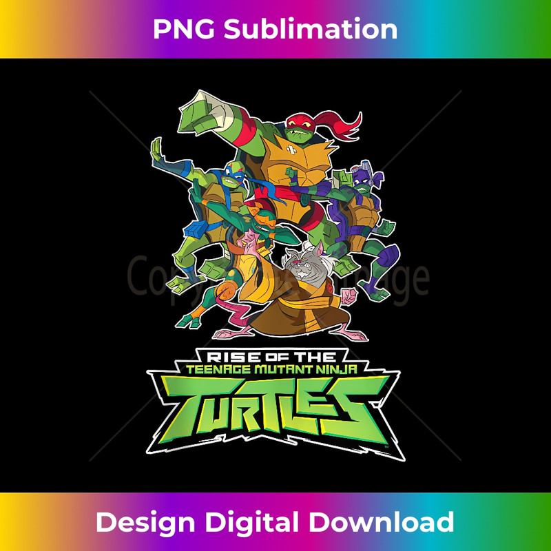 Mademark x Teenage Mutant Ninja Turtles - Splinter & The Turtles - Rise Tank Top 1493.jpg