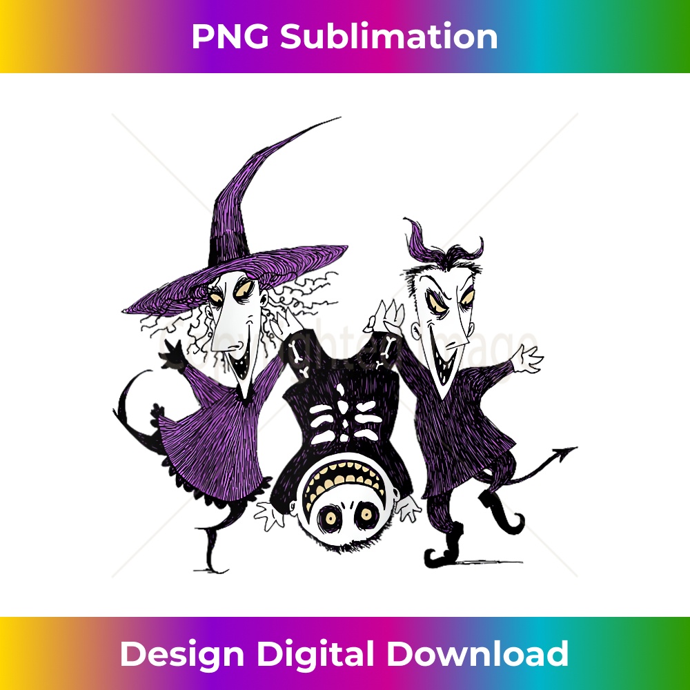 Disney Halloween Nightmare Before Christmas Trick or Treat Raglan Baseball Tee 0513.jpg