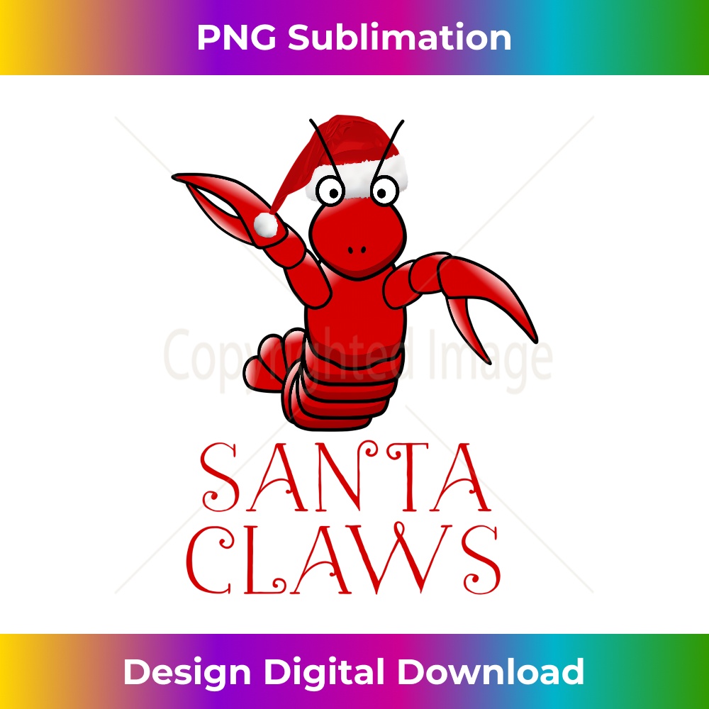 Santa Claws Santa Hat Christmas Lobster Long Sleeve 1963.jpg