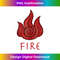 Avatar The Last Airbender Fire Element Vintage Color Logo Tank Top 0066.jpg