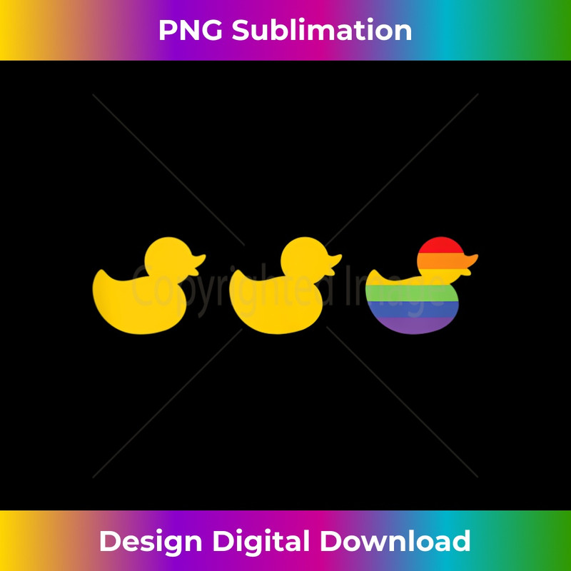 Duck Duck Gay Duck Pride Rainbow Shirt for Minnesotans Tank Top 0879.jpg