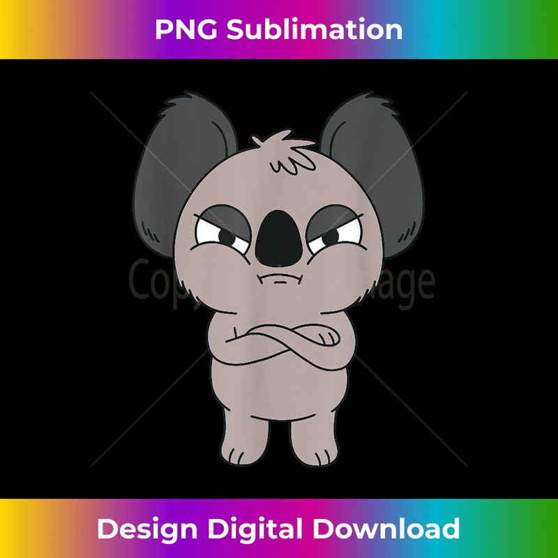 Cute angry koala bear is not happy 0321.jpg