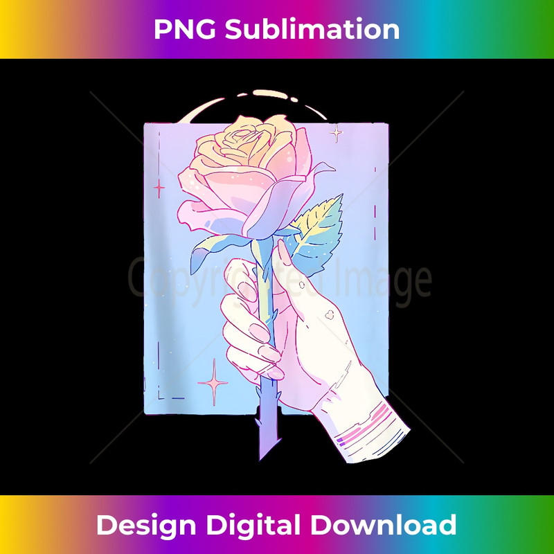 Pastel Y2K Rose Flower Aesthetic Japanese Anime Tank Top 0818.jpg