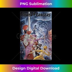power rangers rita repulsa group shot vintage poster tank top - deluxe png sublimation download - chic, bold, and uncomp