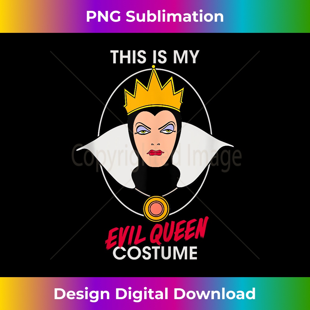 Disney Villains This is My Evil Queen Costume Halloween Tank Top 0786.jpg