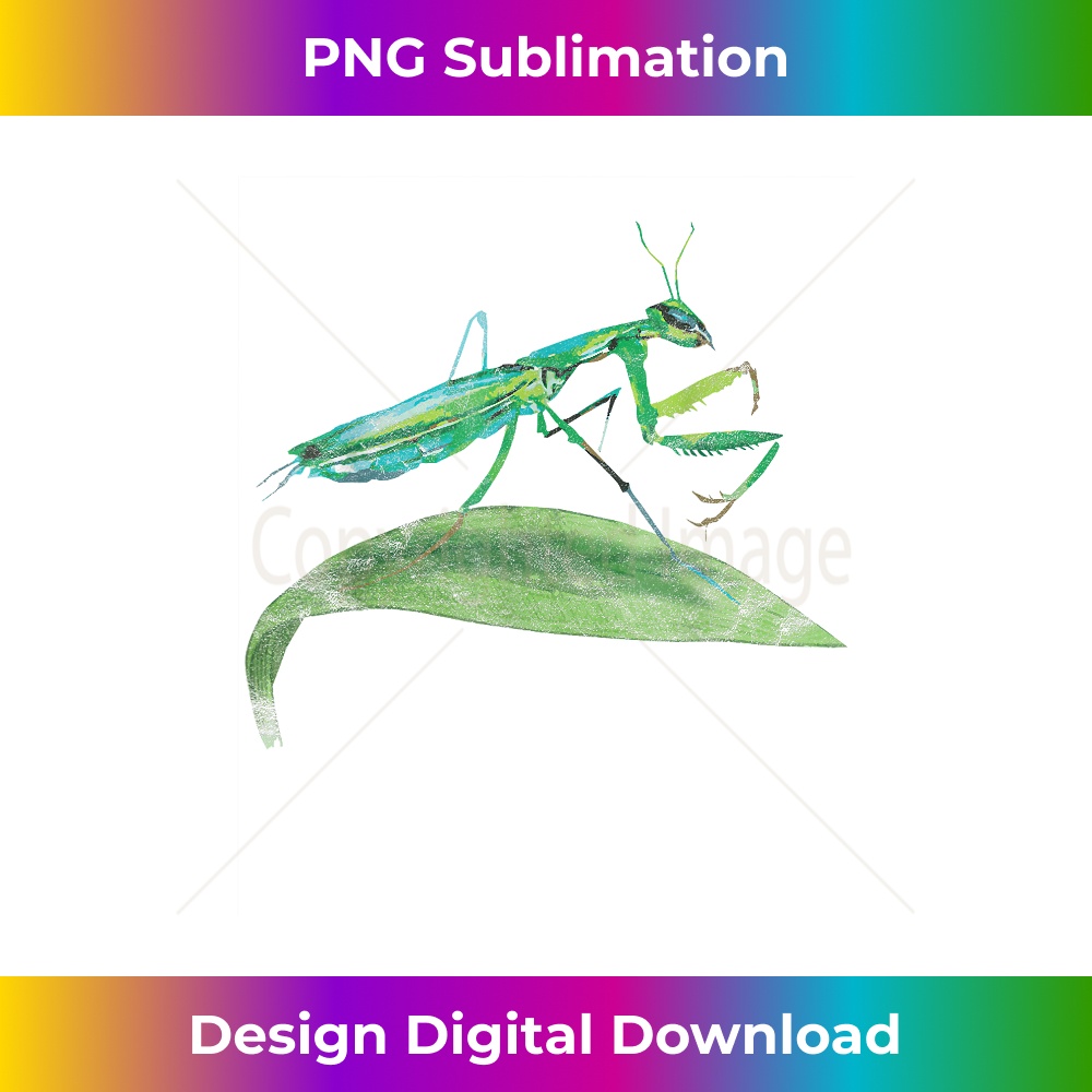 Praying Mantis Painted Watercolor Insect 1802.jpg