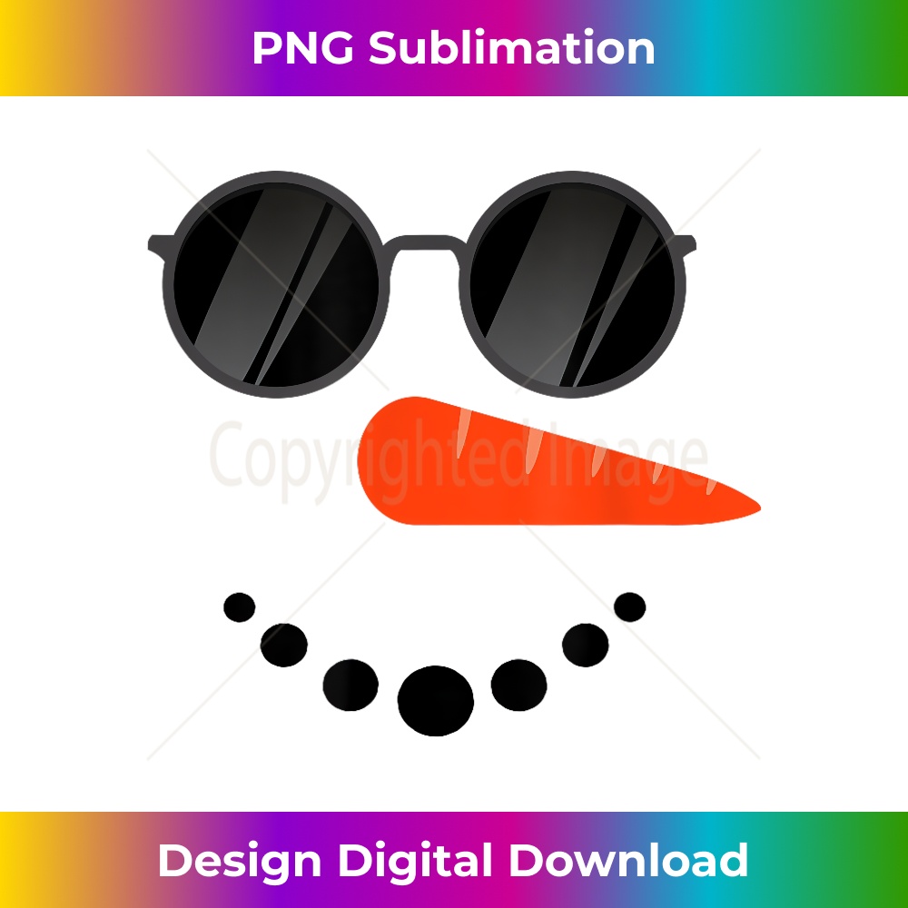 Winter Snowman Face Costume Christmas Snowman 2473.jpg