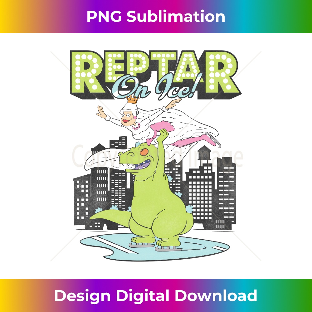 Rugrats Reptar On Ice! Long Sleeve T-Shirt Long Sleeve 1132.jpg