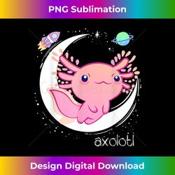 space axolotl kawaii pastel goth japan anime - contemporary png sublimation design - animate your creative concepts
