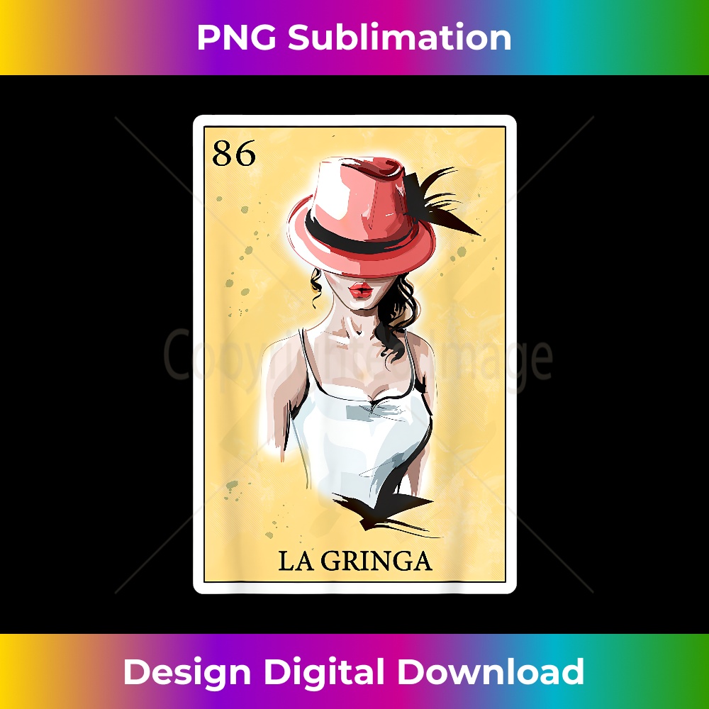 Funny Spanish-Mexican Bingo Gifts - La Gringa 1011.jpg