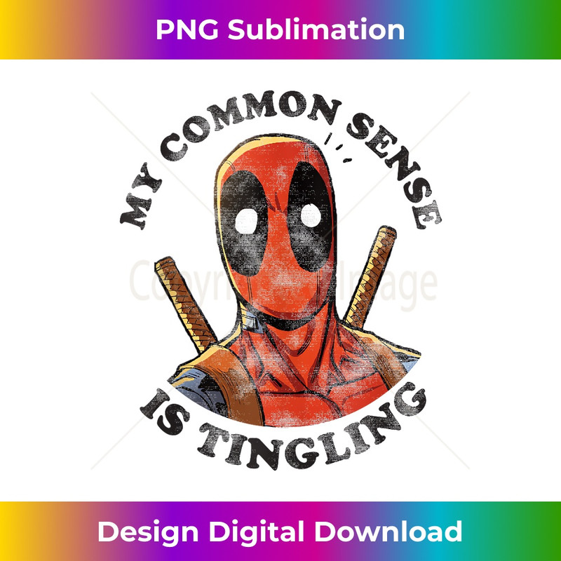 Marvel Deadpool Common Sense Faded Portrait Tank Top 1524.jpg