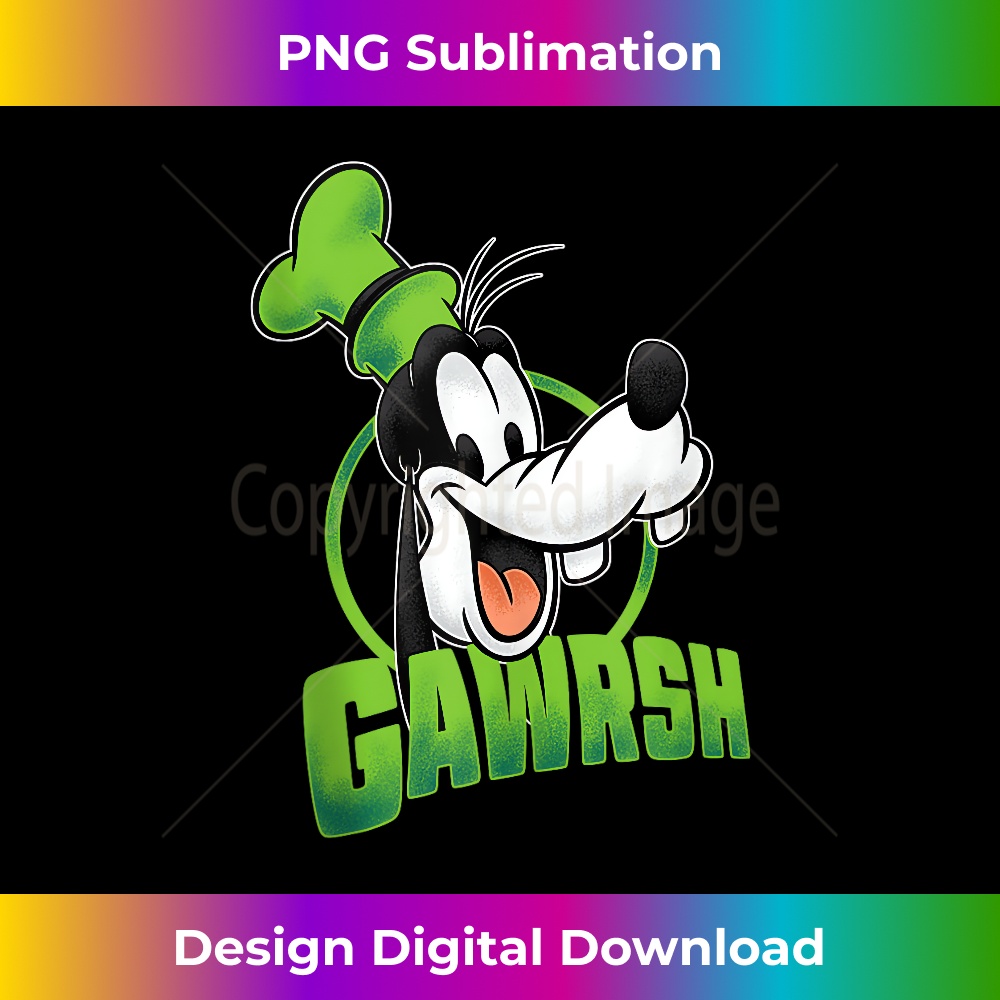 Disney Mickey And Friends Goofy Gawrsh Portrait Tank Top 0571.jpg