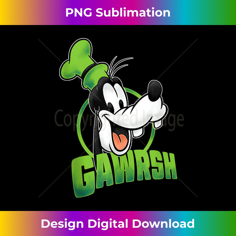 Disney Mickey And Friends Goofy Gawrsh Portrait Tank Top 0571.jpg